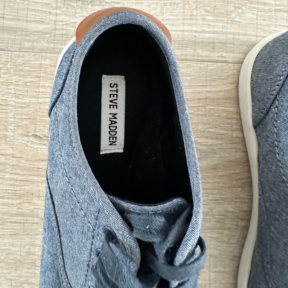 Steve Madden Men's Fenta Fashion Lace-Up Sneakers,Size 9 - Picture 3 of 3